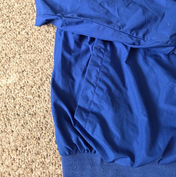 Vintage Reebok Rugby‎ Windbreaker Pullover Blue, Lined XXL - Picture 3 of 14